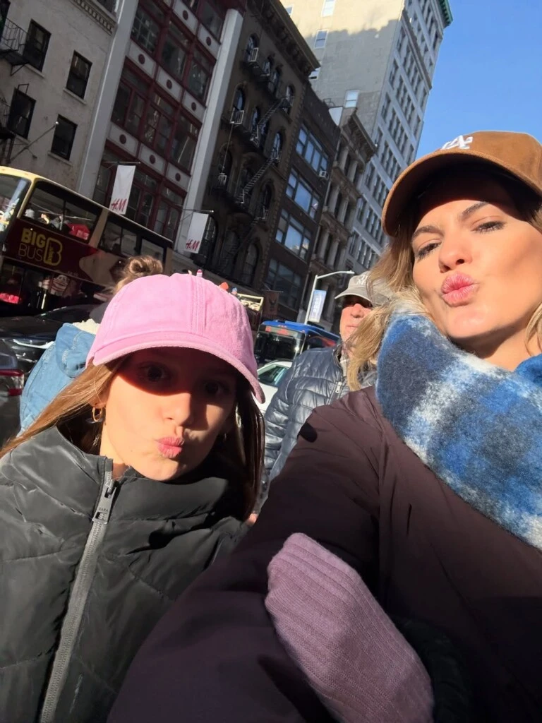 Las fotos de Mery del Cerro y su hija en Nueva York. Foto: IG