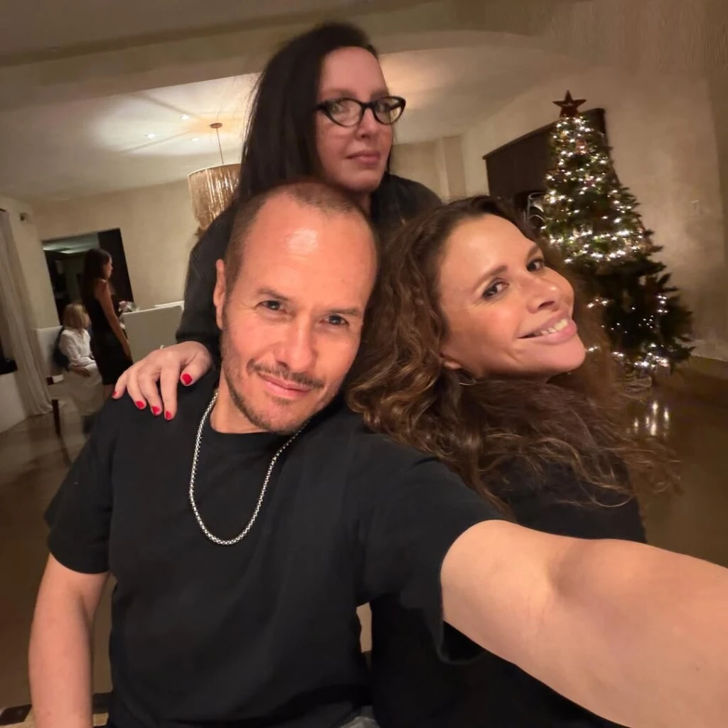 La Navidad de la familia Ortega. Foto: IG