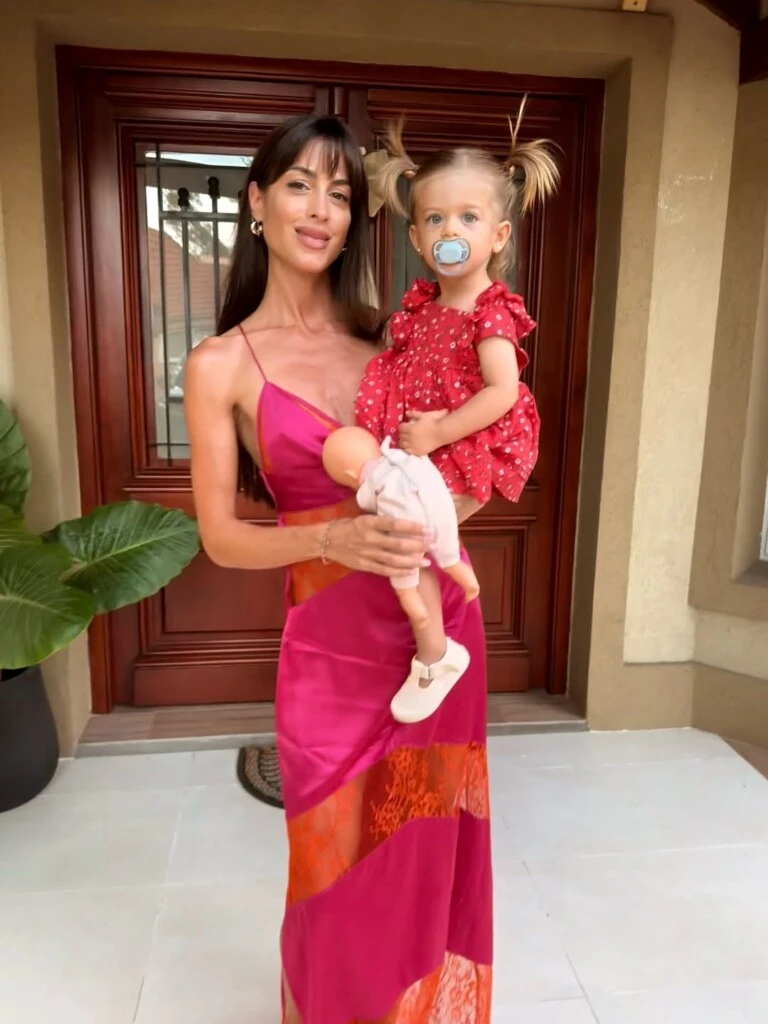 La Navidad de Agustina Casanova. Foto: IG