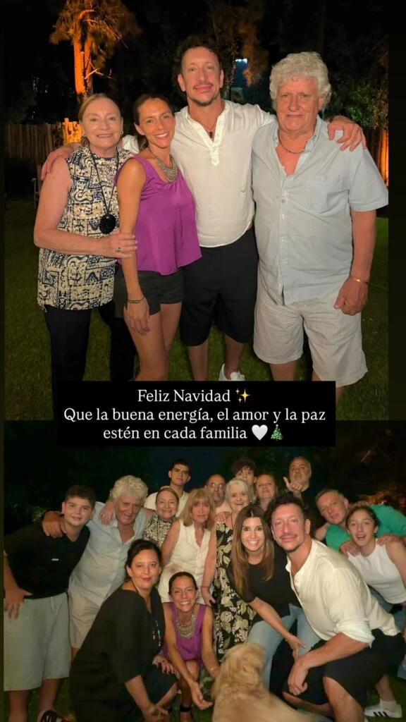 La Navidad de Nico Vázquez. Foto: IG