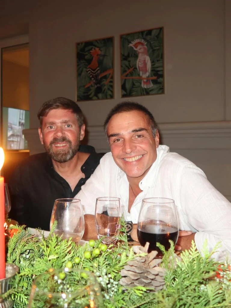 La Navidad de la China y Mauro Icardi. Foto: IG