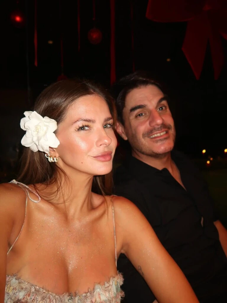 La Navidad de la China y Mauro Icardi. Foto: IG