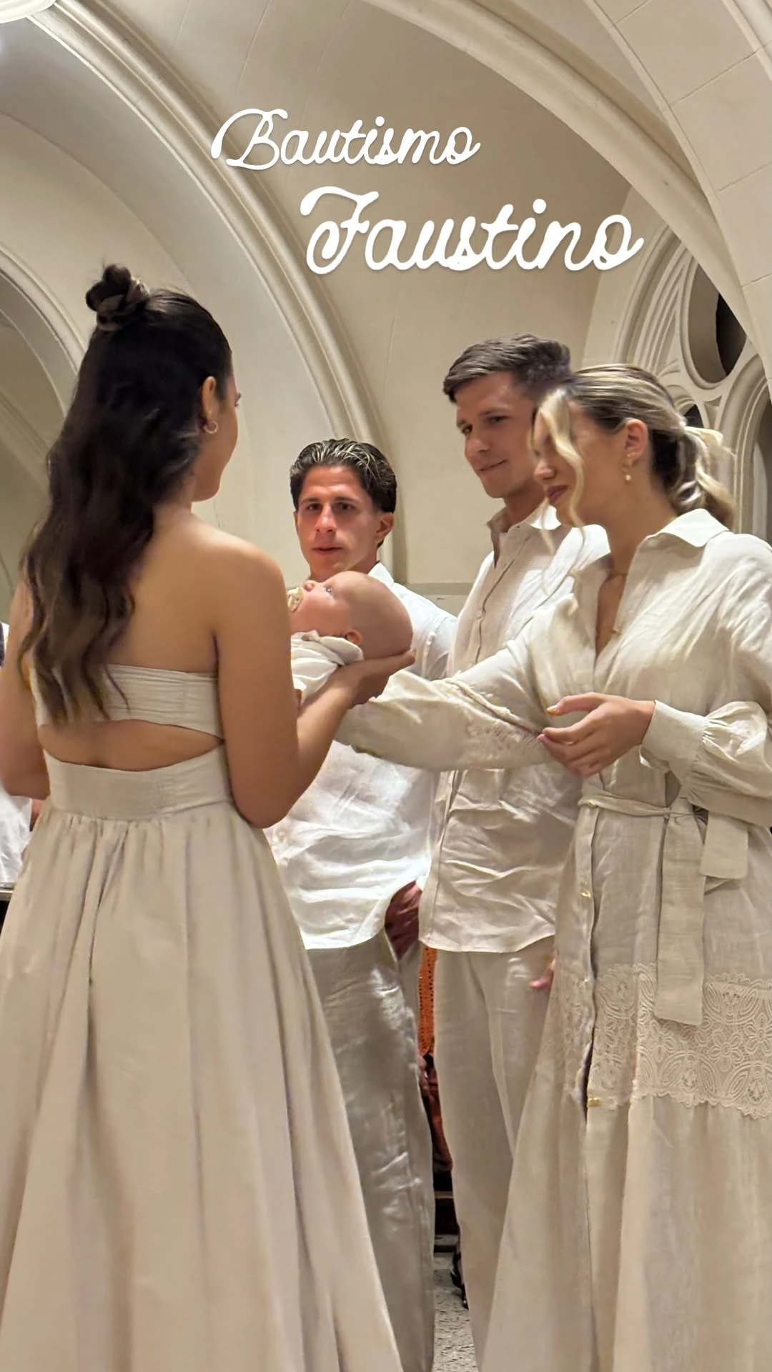 Bautismo de Faustino Simeone: las fotos de una celebración soñada entre la Basílica de Luján y una estancia colonial