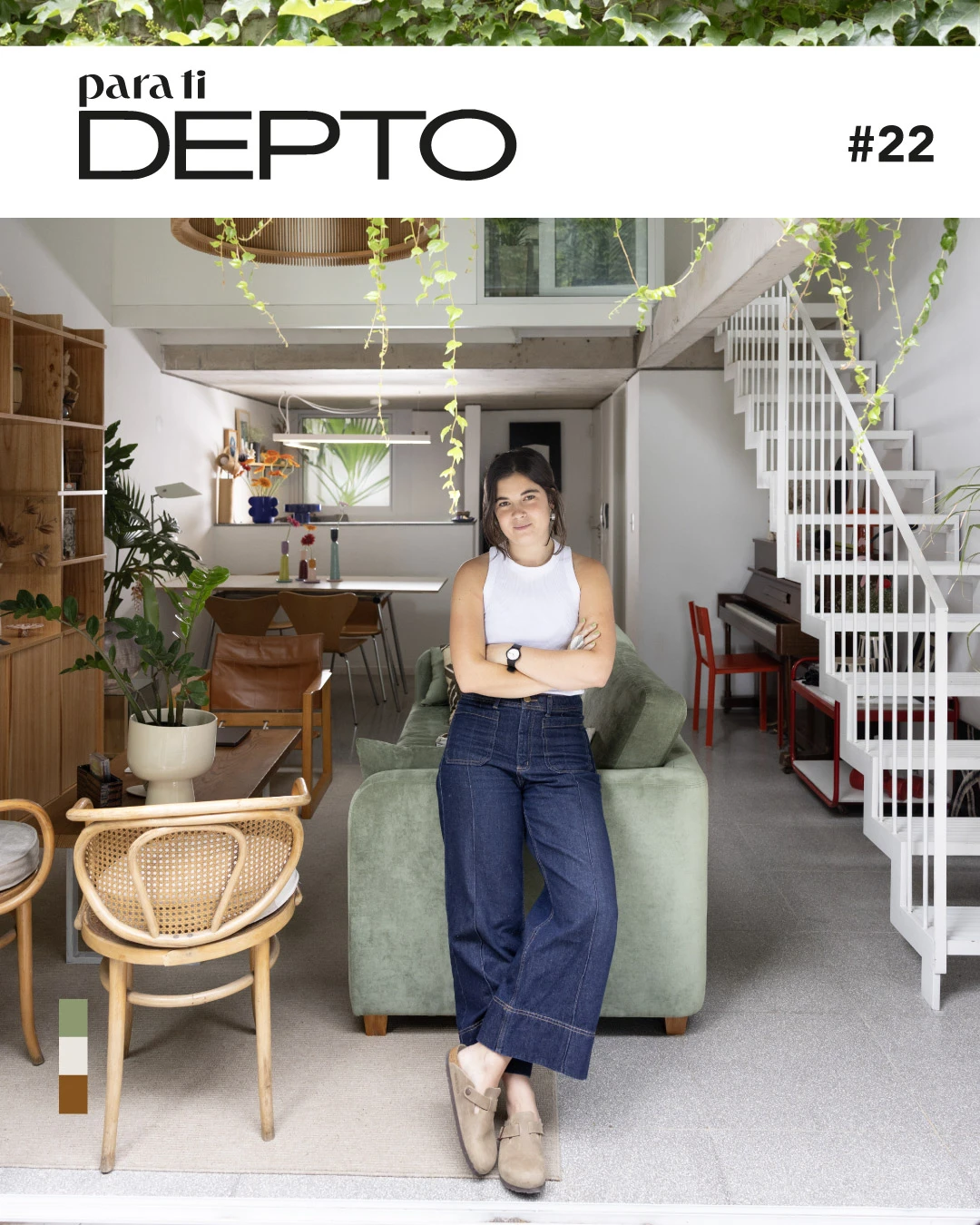 La tapa digital de para ti DEPTO #22 x Miranda Perez Cobo.