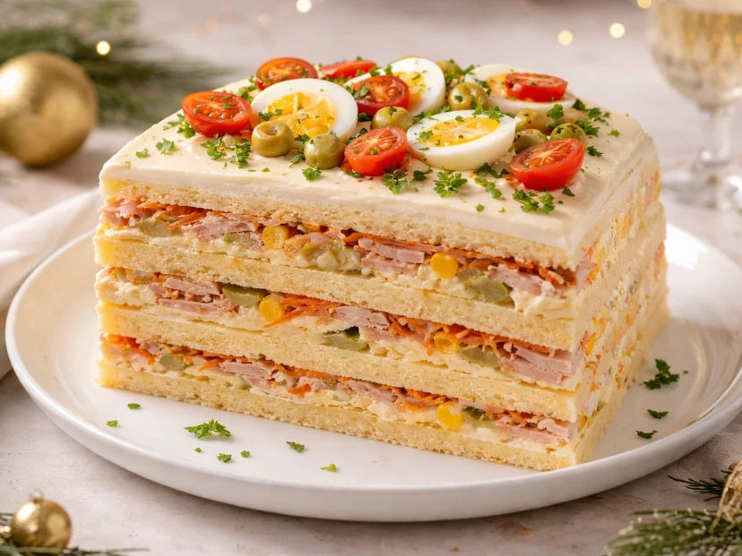 Torre de pionono: la entrada fría que siempre funciona