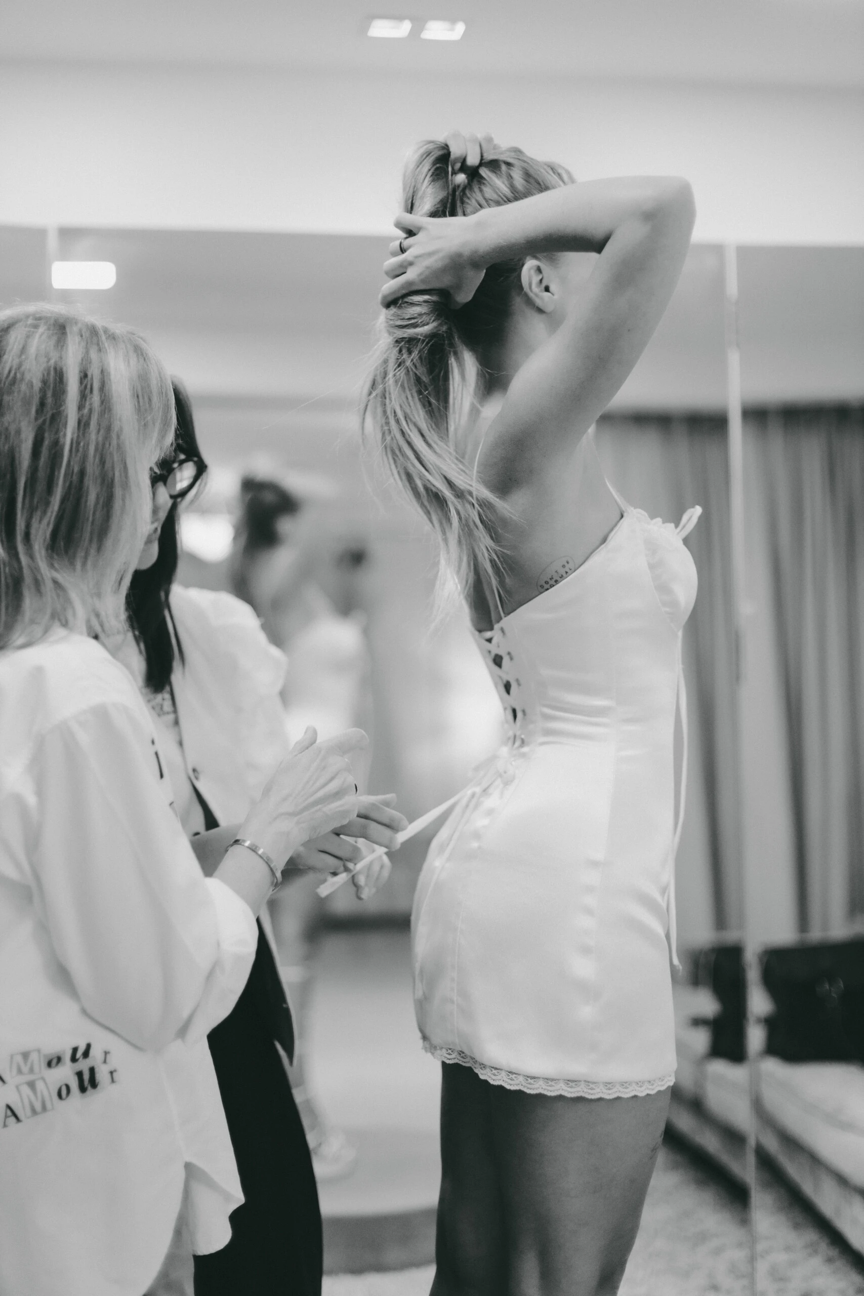 Rocío Pardo junto a Ana Pugliesi.