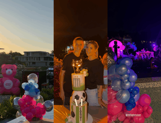 Así fue el cumpleaños de Constantino, el hijo de Wanda Nara y Maxi López con temática de la fiesta Bresh