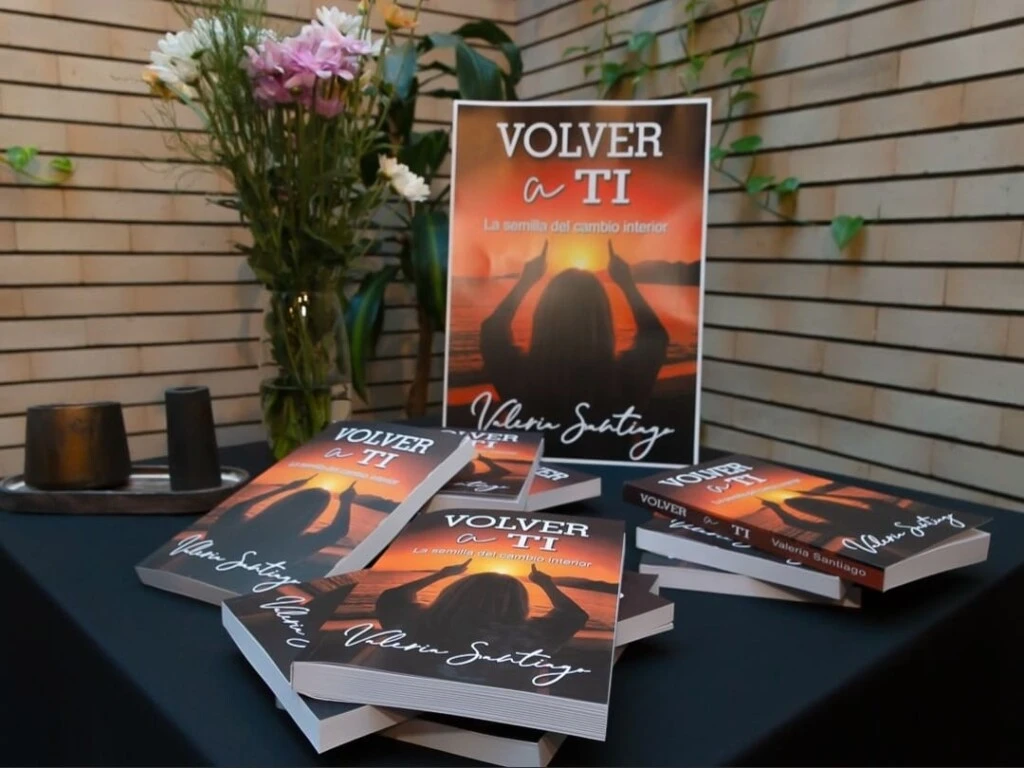 "Volver a ti", el libro que acaba de publicar Valeria Santiago