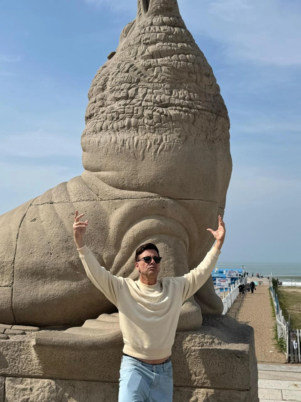 Martin Bossi en Mar del Plata