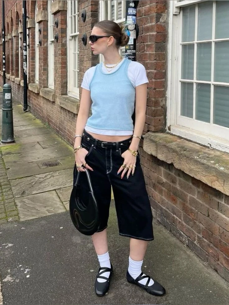 Los culotte pants enamoran a la Gen-z.