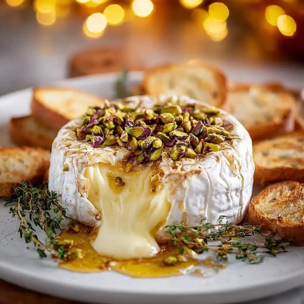 Brie al horno: la receta fácil y gourmet con miel y pistachos que tenés que probar