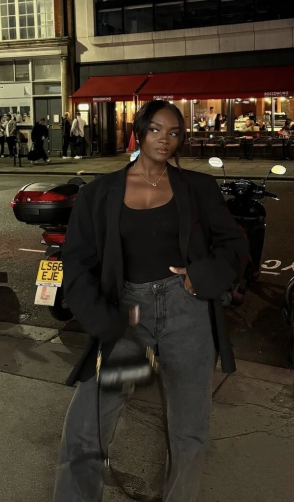 Un look comfy y cool.