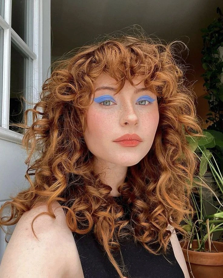 El shag vintage es un corte con volumen y textura.