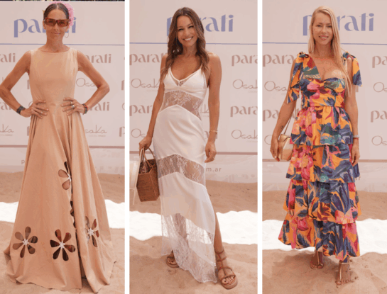 Vidriera: de Pampita a Juana Viale y Nicole Neumann, los looks de las invitadas al Almuerzo Para Ti Punta del Este