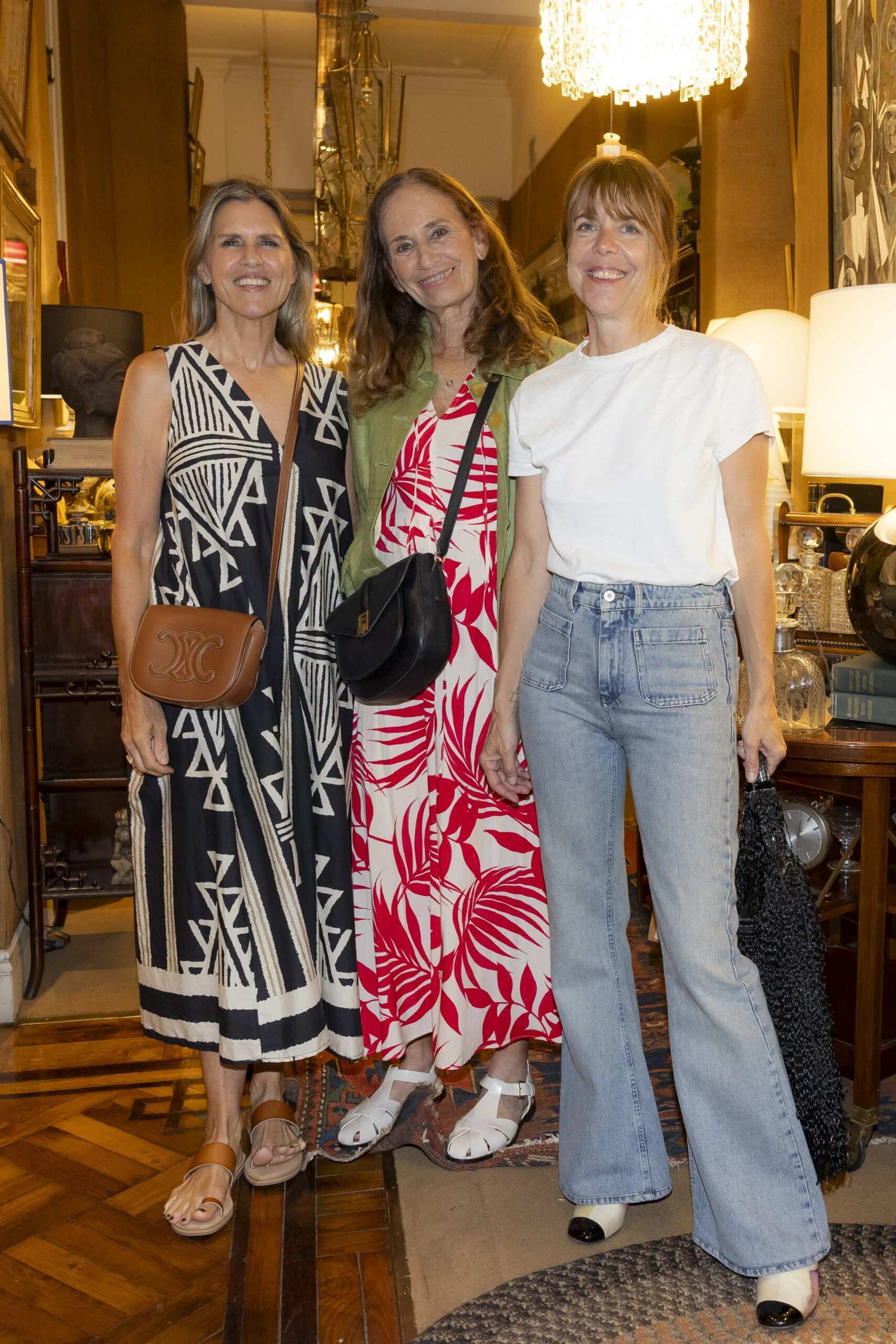 Gloria Smith Estrada, Paula Doretti y Paz Caradonti