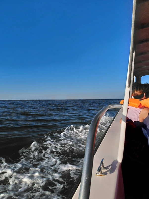 Navegación en la Laguna de Mar Chiquita