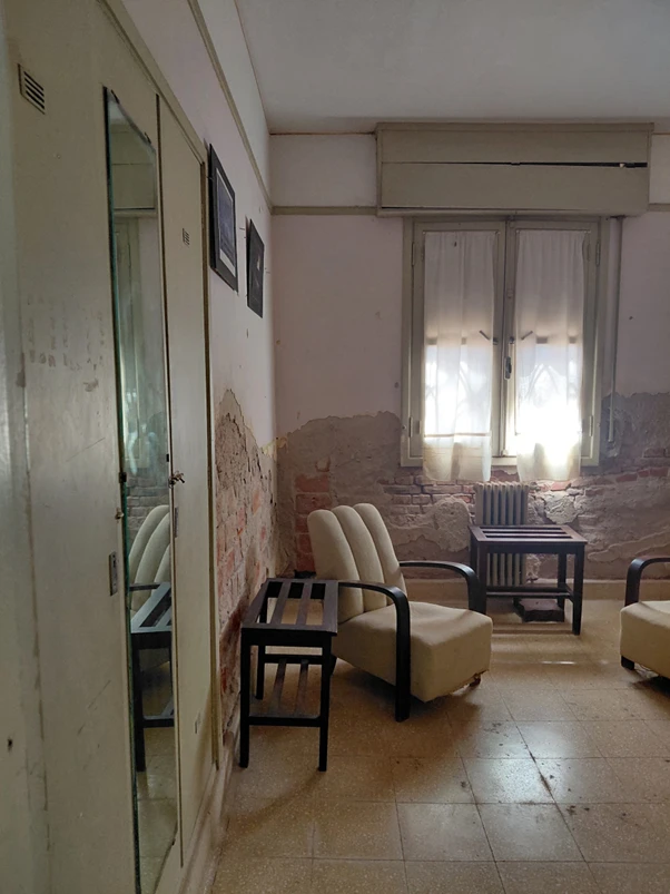 
Todo está en su deterioro evidente del paso del tiempo
