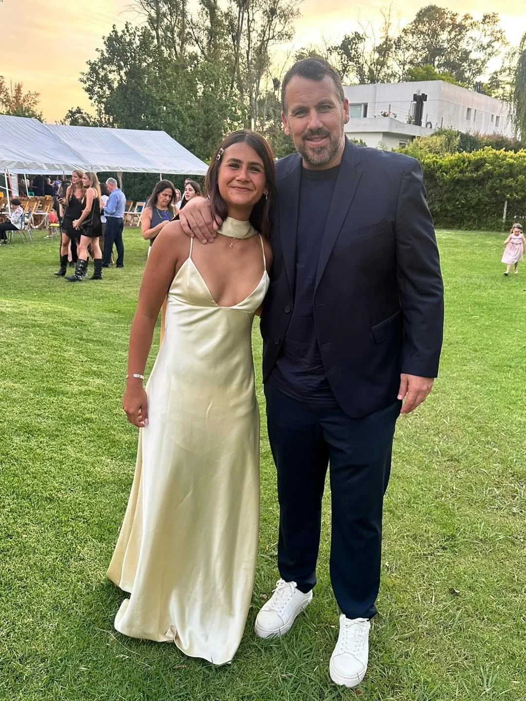 La foto que compartió El Ogro Fabbiani con su hija Uma