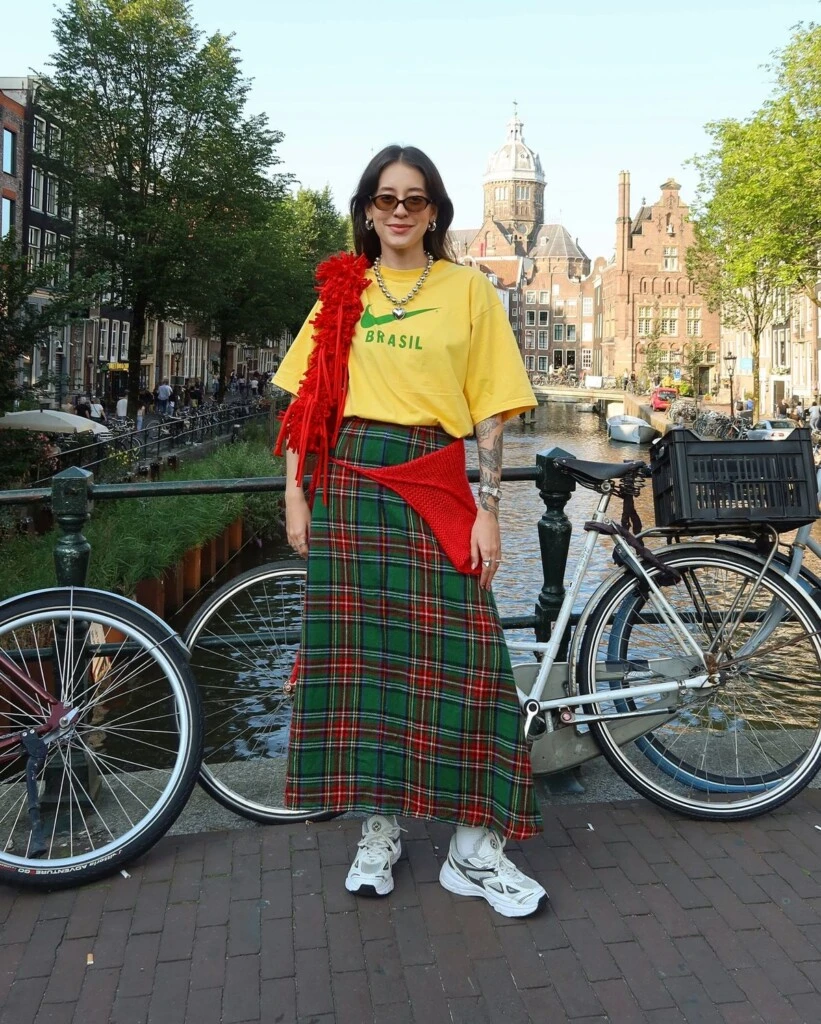 Podés crear diferentes looks con estas polleras.