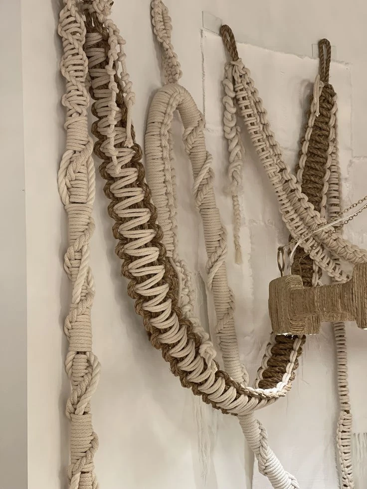 Decorá con sogas y cuerdas