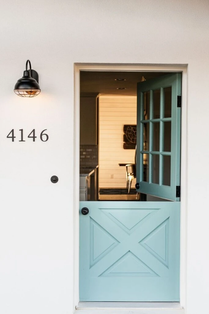 Puerta holandesa, la tendencia deco 2026