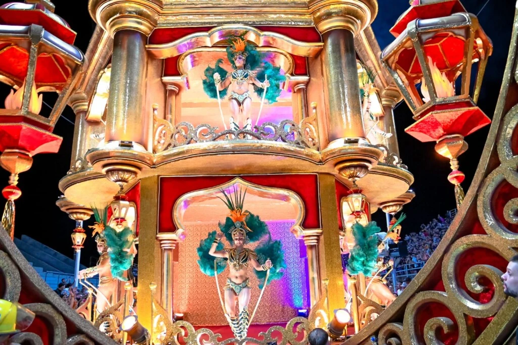 Marí Marí y su despliegue en el Carnaval de Gualeguaychú