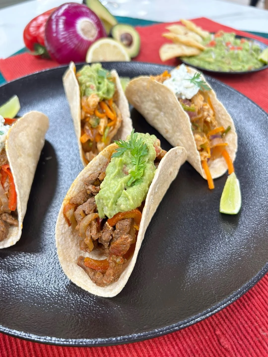 Tacos de carne