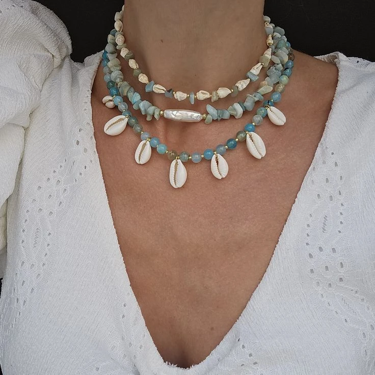 Collar de caracoles, un clásico del verano.