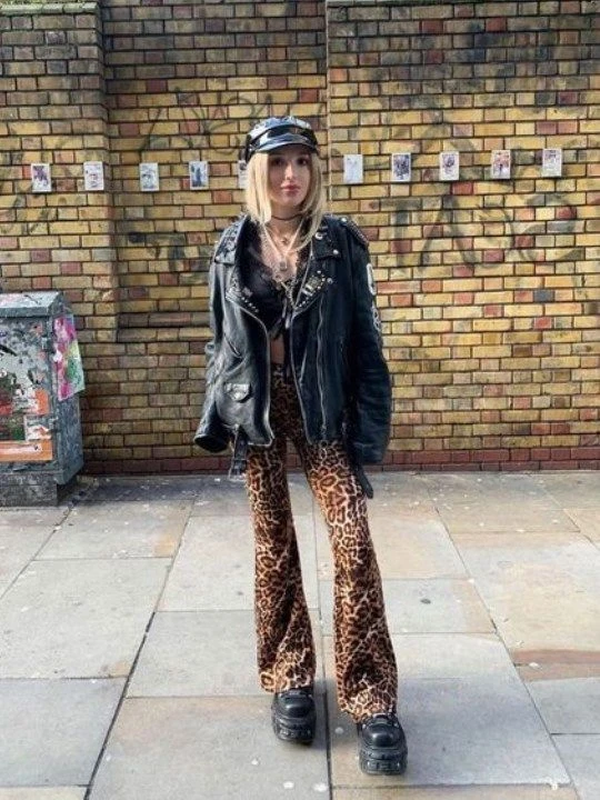 Ete estilo conquistó a las jóvenes.