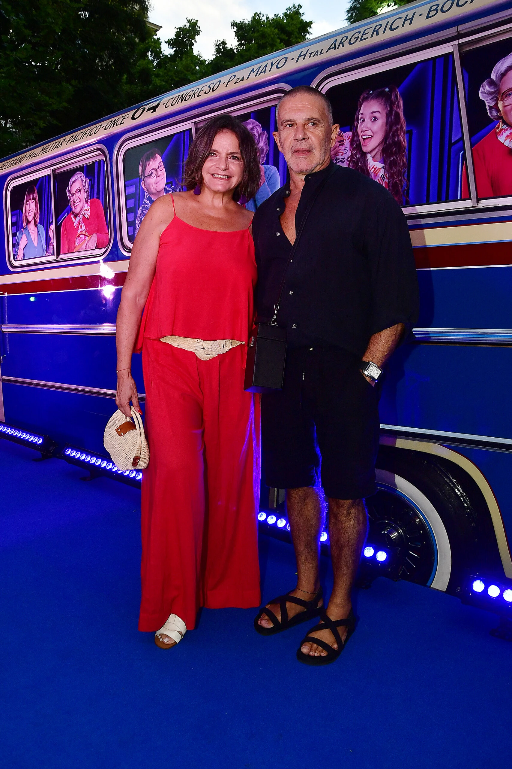 Viviana Saénz y Osvaldo Laport.