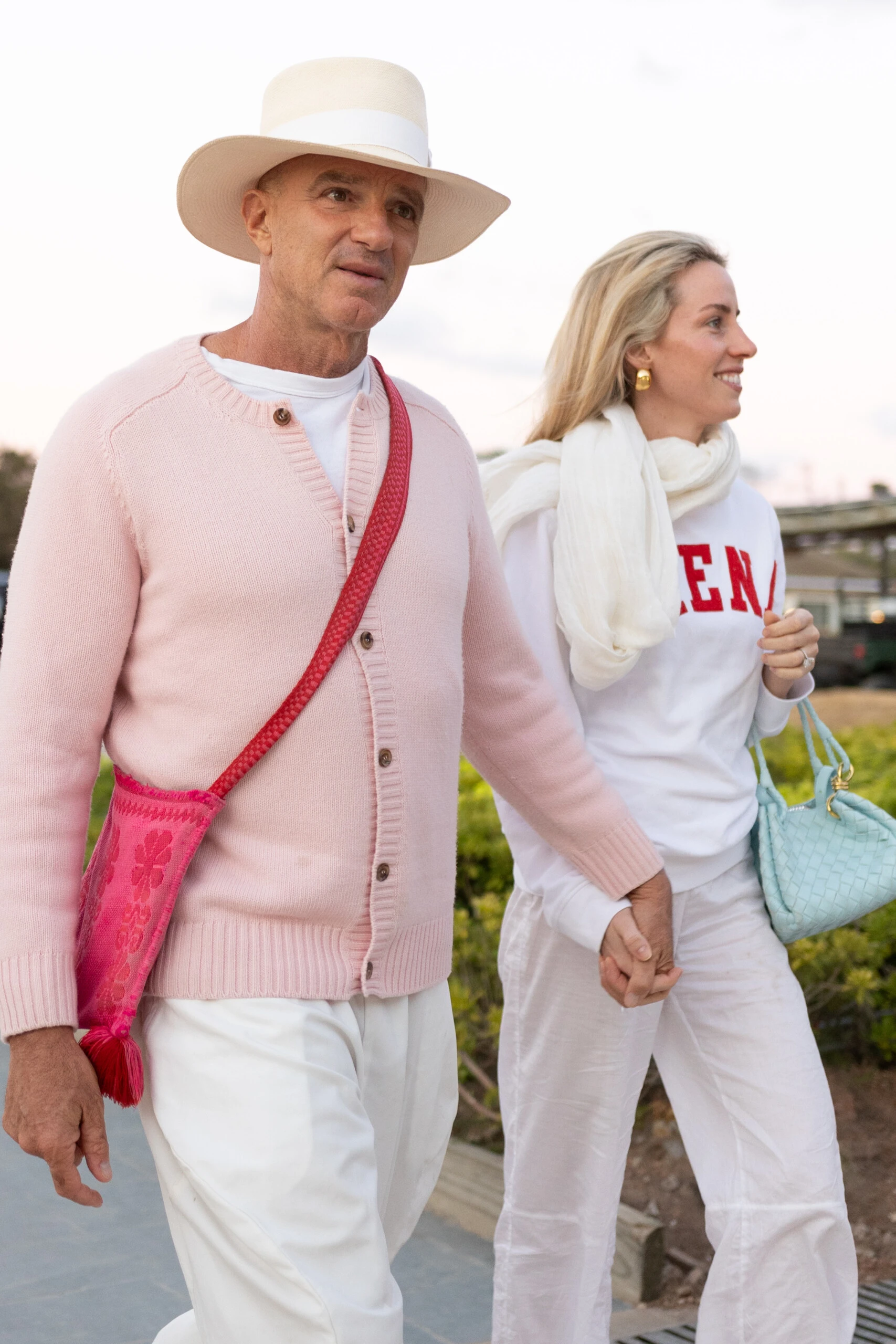 Alan y Grace Faena en el preview de la feria Este Arte en José Ignacio