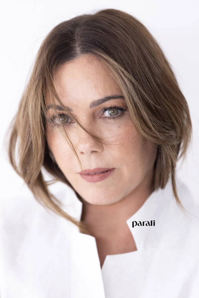 Pía cuenta que es feliz trabajando.