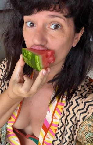 Las vacaciones de Griselda Siciliani y Luciano Castro. 