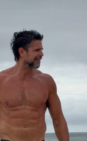 Las vacaciones de Griselda Siciliani y Luciano Castro. 