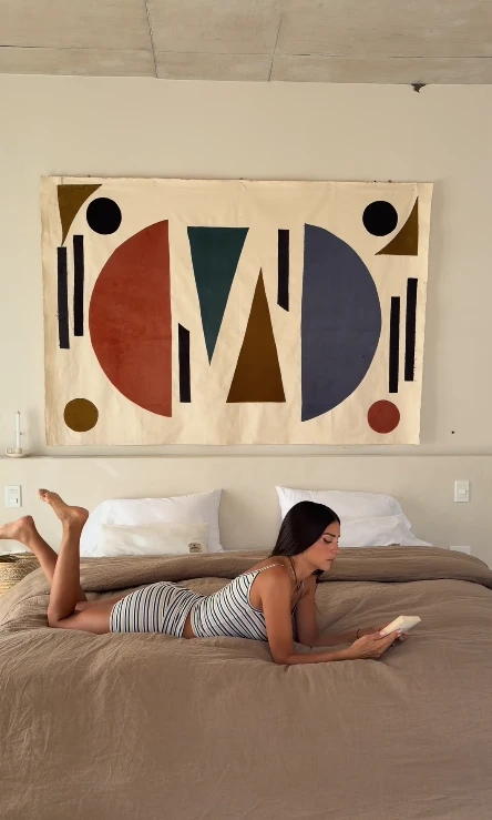 El cuarto de Zaira es amplio