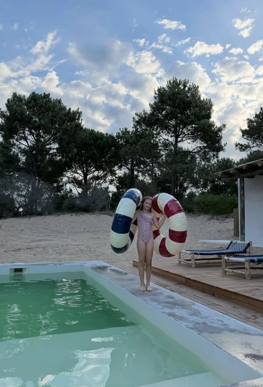 La casa tiene pileta