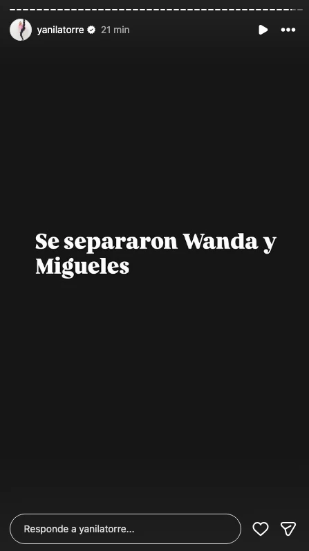 Los mensajes de Yanina Latorre desde Miami