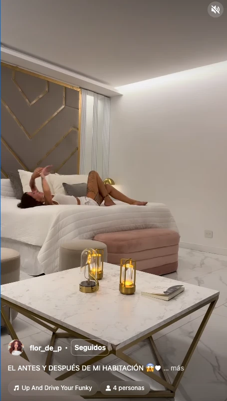 Así quedó el espectacular cuarto de Florencia Peña tras su remodelación total