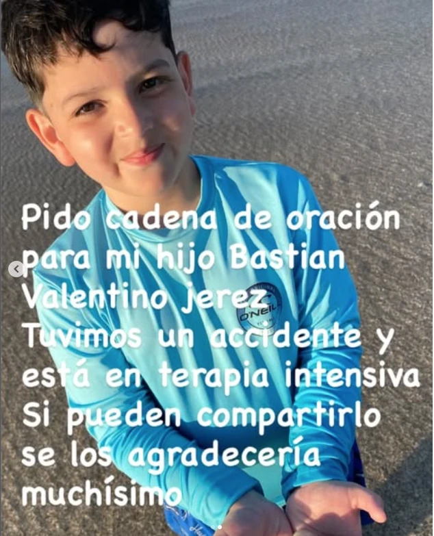 Pedido desesperado de la familia de Bastian
