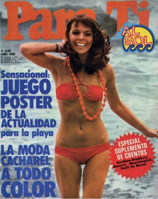 Gachi Ferrari en Para Ti: fue elegida Chica Para Ti en los años 70.