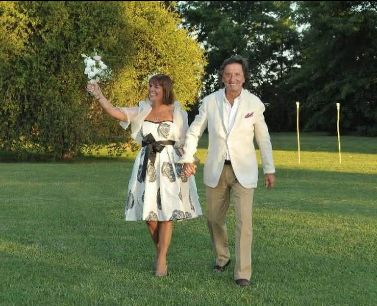 Gachi Ferrari y Lando Simonetti, su esposo desde hace más de 40 años.