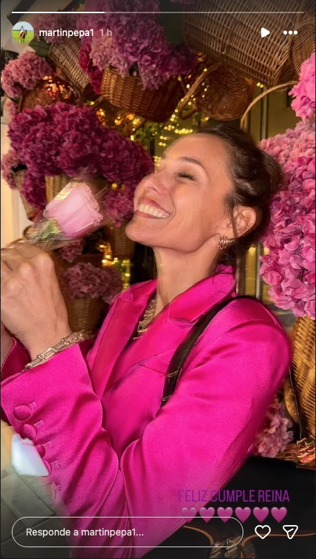 Martín Pepa y el posteo dedicado a Pampita en su cumple