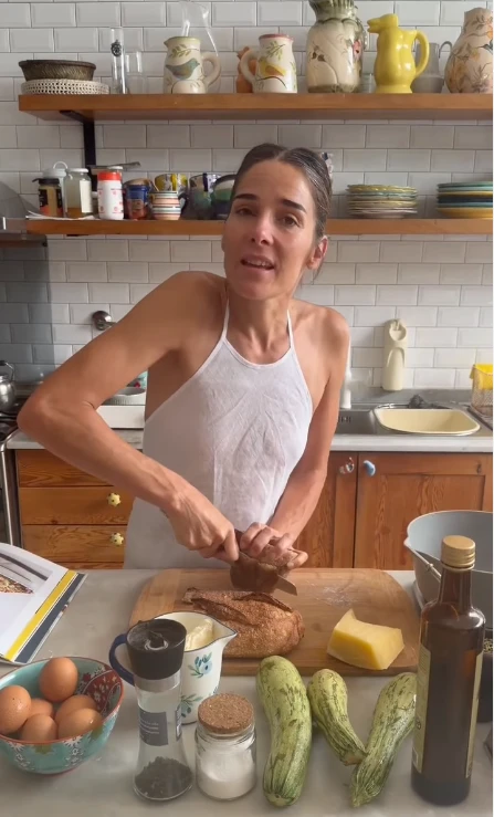 Ciabatta de zucchini: la receta vegetariana de Juana Viale ideal para un almuerzo liviano