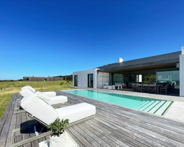 Casa de Wanda Nara en San Vicente, José Ignacio.