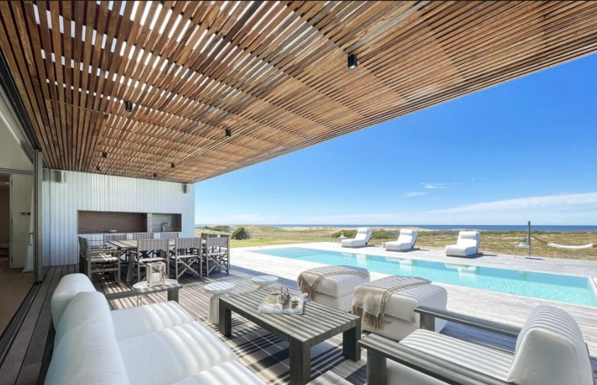 Casa de Wanda Nara en San Vicente, José Ignacio.