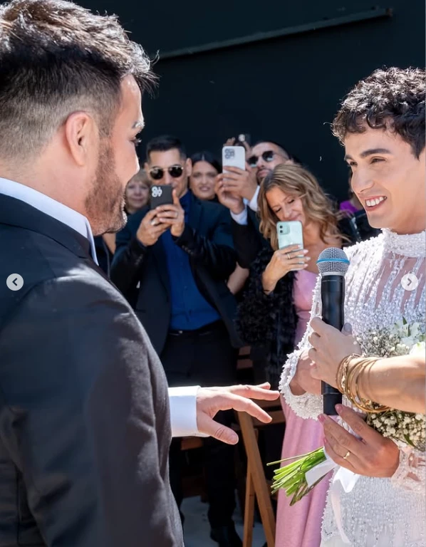 Las fotos del casamiento de Sebastián Weisler, íntimo amigo de Julieta Prandi