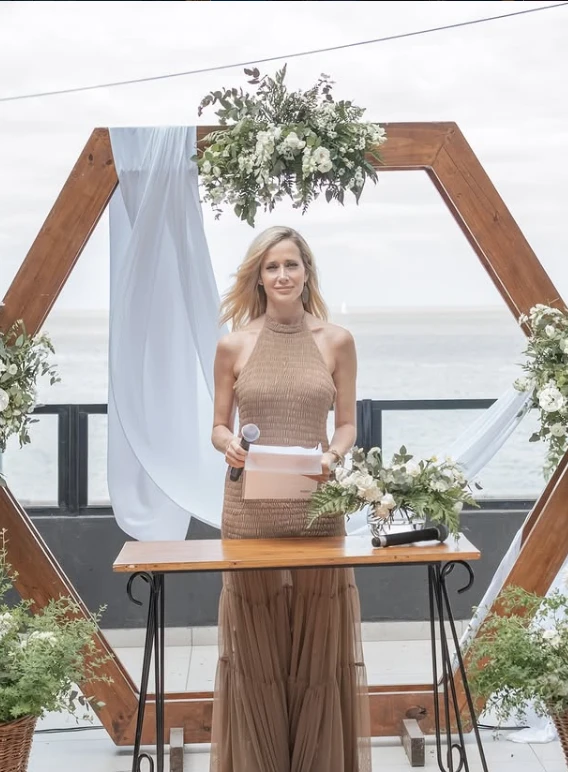 El casamiento de Sebastián Waizer y Blas.