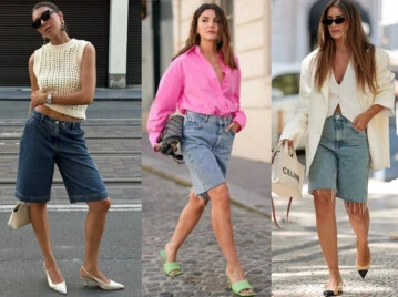 bermudas de jean