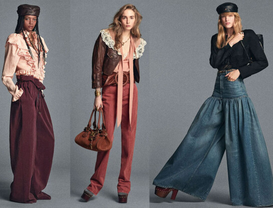 Aires setentosos y bohemios: así reinterpreta el estilo de los años 70 la etiqueta Chloé