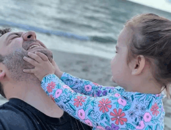 El emotivo mensaje de Diego Topa a su hija Mitai tras la llegada de su cumpleaños número 6